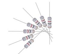 sourcing map 20Pcs 3W 3Watt Fil axial résistance film oxyde métal 82 Ohms tolérance ±5%