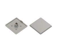 sourcing map 20pcs Embout De Fermeture En Plastique Standard Pour Profilé D'Extrusion En Aluminium Carré Gris 45X45Mm Pour Chariot, Support De Réservoir À Poissons, Support De Rangement