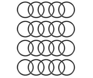 sourcing map 20pcs Joints toriques 52 mm OD 45 mm ID 3,5 mm de largeur, joint d'étanchéité métrique en caoutchouc nitrile