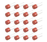 sourcing map 20Pcs Micro Fusible Miniature Grâce au Trou T6,3A 6,3A 250V