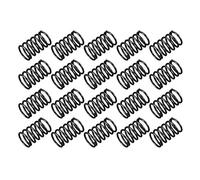 sourcing map 20Pcs Ressort de Compression 1.2mm Fil Diamètre 1.2mm OD Noir