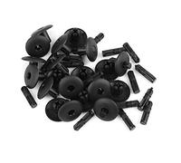 sourcing map 20pcs Rivet Plastique Garde-Boue Voiture Clip Pousser 4D0-807-300