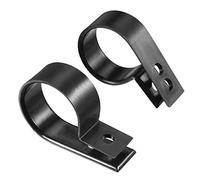 sourcing map 20pcs Serre câble R-type Nylon Organisateur attache câble fil Attache Grillage Rigide Fixation 21-25mm Dia