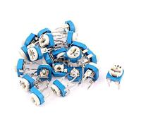 sourcing map 20Pcs URM-065 100k Ohm 3 bornes Potentiomètre Résistance réglable