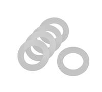 sourcing map 21 x 31 x 3mm Joint Torique Tuyau Joint Plat Caoutchouc Rondelle Lot pour Eau Chauffage 5Pcs