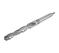 sourcing map 21mm Haute Vitesse Acier Foret Hélicoïdal avec MT2 Morse Cône Tige 240mm Globale Longueur