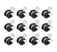sourcing map 24pcs (12mm) Collier de Serrage 304 Inox Acier Tube Tuyau