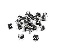 sourcing map 25 5,8 mmx5.8 mm autobloquante 6 broches DPDT Mini interrupteur Bouton poussoir