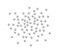 sourcing map 2500Pcs 1mm Carbone Acier Roulement Billes G1000 Précision