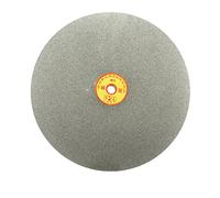 sourcing map 250mm grain 120 10 pouces Plat Revêtement diamant disque meulage tour roue Disque ponçage