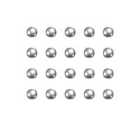 sourcing map 250pcs 4mm Billes Roulement Acier Inox 440C G25 Précision