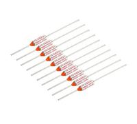 sourcing map 250V 10A 133°C Celsius température coupure circuit fusible thermique 10 pc