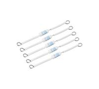 sourcing map- 250V 15A 185 Celsius Coupure Circuit Thermique Fusible Céramiques 5Pcs