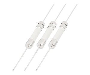 sourcing map 250V 20A 6mm x 30mm Coup Rapide Action Axial Fil Céramique Fusible 3pcs
