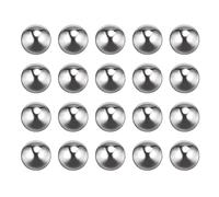 sourcing map 25Pcs 13mm 201 Inoxidable Acier Roulement Billes G1000 Précision