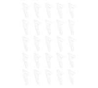 sourcing map 25pcs Lame Couteau Pointe Protecteur Couvercle Plastique Couteau Garde Manchons Transparent Couteau Lame Pointe Manchons Housse pour Cuisine