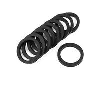 sourcing map 27mm OD Joint Torique Tuyau Joint Plat Caoutchouc Rondelle Lot pour Tuyau Oeillet 10pcs