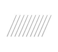 sourcing map 2mm x 75mm Tige Acier Inoxydable Barre 304 Solide Rond pour Bricolage Arisanat 10Pcs