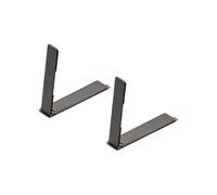 sourcing map- 2Paquet Horizontal & Vertical Support, pour Téléphones, Tablettes, 50x11x3mm Noir