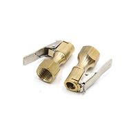 sourcing map 2Pc 12mm Pneu Véhicule Flex gonflage Pneu ADP Connecteur air
