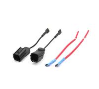 sourcing map 2pc Klaxon Auto Plastique Speaker Cochon Faisceau raccordement pour Honda