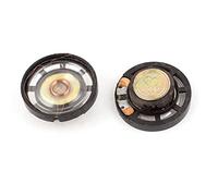 sourcing map 2pcs 0.25W 8 Ohm Interphone 29mm Diamètre de Aimant du Haut-Parleur Haut-Parleur Externe