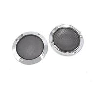 sourcing map 2pcs 49 Pouce Chromé Voiture Audio Subwoofer boîte Protecteur Grille