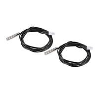 sourcing map 2Pcs 50K Sonde Capteur Température NTC Sonde Capteur 3.3ft