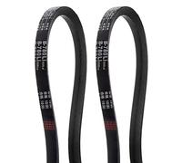 sourcing map 2pcs B-780Li V-Ceintures Conduire Ceinture 780mm Intérieur Circonférence Caoutchouc pour Puissance Transmission