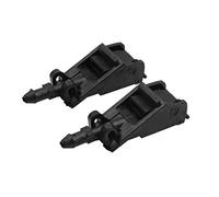 sourcing map 2pcs Buse de Lave-Glace Pare-Brise pour VW Jetta Polo Passat Golf Jet de Pulvérisateur Essuie-Glace 6E0955985
