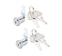 sourcing map 2Pcs Came Serrure 1" Cylindre Long Cabinet Serrures