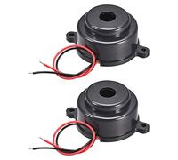 sourcing map 2Pcs DC 12V Actif Piezo Avertisseur Sonore Industriel Maison
