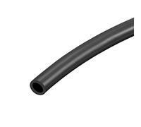 sourcing map 2Pcs Durite Lubrifiant Huile Tuyau 5mm(1/8-pouce) ID x 8mm(5/16-pouce) OD 3.3ft Eau Tube Noir Caoutchouc Tuyau