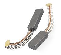 sourcing map 2Pcs Électrique Charbon Moteur Carbone 1 1/10" x 3/8" x 7/32" | Brosse Rechange