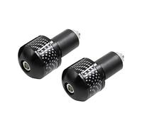 sourcing map 2pcs Embouts Guidon Moto Poignée 7/8" Modèle en Fibre Carbone 22mm