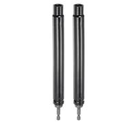sourcing map 2pcs Extra Long Creux Prise, 13mm x 200mm Profond Puit Impact Écrou Tournevis avec 1/4" Rapide-Change Hex Tige Alimentation Foret Adaptateur