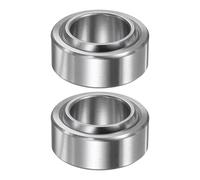 sourcing map 2pcs GE25C Sphérique Plaine Roulement 25mmx42mmx20mm Scellé Sphérique Radial Bille Roulement