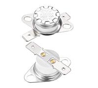 sourcing map 2Pcs Interrupteur contrôle température KSD301 thermostat 210°C | 10A, 6,3mm, N.C Borne