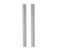 sourcing map 2pcs Linéaire Mouvement Tige Arbre Guide 8 mm x 100 mm Roulement Acier Chrome Plaqué Lisse Durci Tige Haut Précision Linéaire Mouvement Arbre Linéaire Rail pour 3D Imprimante