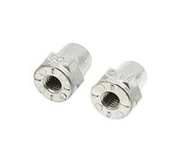 sourcing map 2pcs M10 en Alliage Zinc Positive négative Batterie Adaptateur pour Voiture