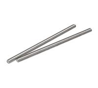 sourcing map 2Pcs M10 x 200mm Tige Filetée Entièrement 304 Inox Acier Droite Main Fil