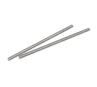 sourcing map 2Pcs M8 x 200mm Entièrement Filetée Tige 304 Inox Acier Droite Main Fil