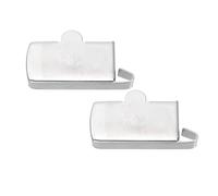 sourcing map 2pcs Magnétique Couture Guide Gauge MG20L pour Universel Plupart Couture Machine Pied Pièces Accessoires