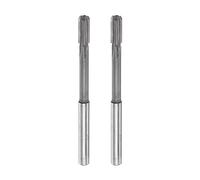 sourcing map 2pcs Mandrin Alésoirs 6.4mm H7 C1/K30 Carbure Pointe Précision