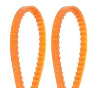 sourcing map 2pcs MB Série Standard Couture Machine Ceintures MB360 Moteur Triangle V-Ceinture avec Simple Dent pour Ancien Mode Ménage Électrique Couture Machine