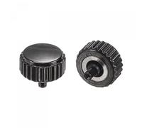 sourcing map 2pcs Montre Couronne SUS304 Tête Longue Tige Montre Couronne 5.5x6.5mm