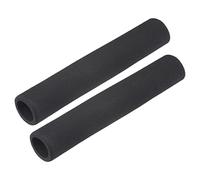 sourcing map 2Pcs Mousse Tuyau Fonte 22mm ID 31mm OD 195mm Longueur Noir