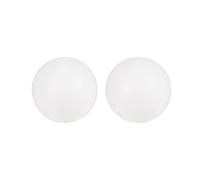 sourcing map 2pcs PA Nylon Solide Plastique Billes 32mm G3 Précision Roulement Billes