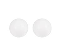 sourcing map 2pcs PA66 Nylon Solide Plastique Billes 23mm G3 Précision Roulement Billes