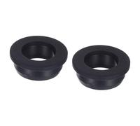 sourcing map 2Pcs Passe-Câble T-Forme Diamètre Installation 36.3mm, ID 25mm, Hauteur de 15.5mm Passe Fil Rondelle Caoutchouc de Protection Étanches et Flexibles pour Conduits de Câbles
